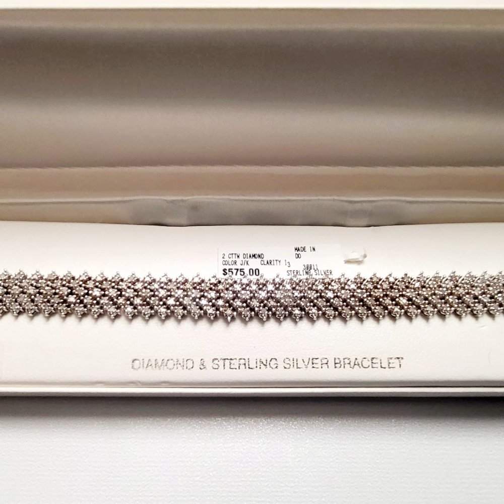 Genuine Diamond 2 CT. TW Bracelet